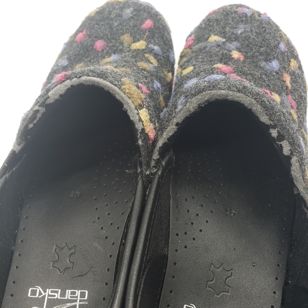 Dansko Multicolor Wool Clogs - Picture 9 of 11